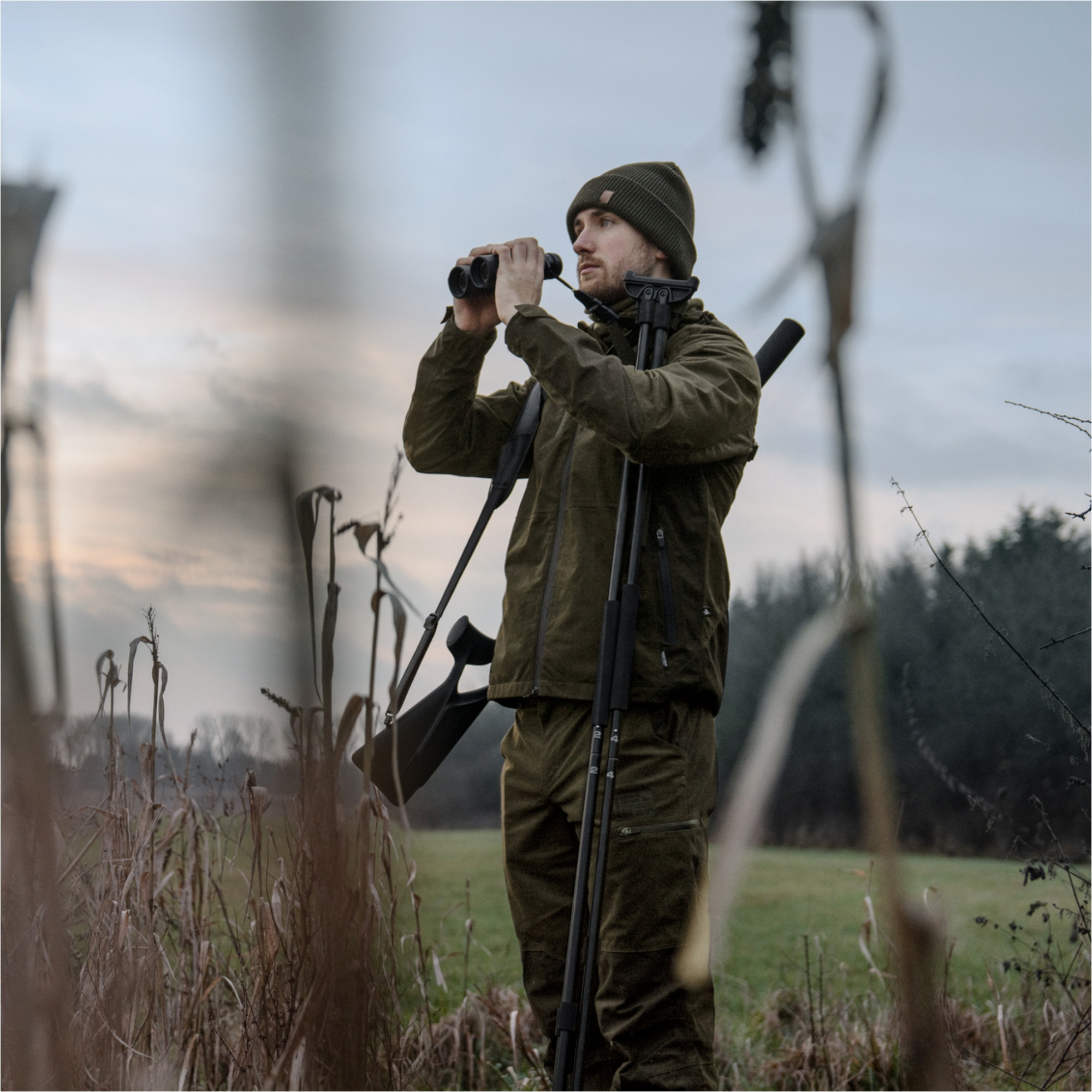2026 Seeland Heren Quest Jacket 408000015005 - Pine Green Melange